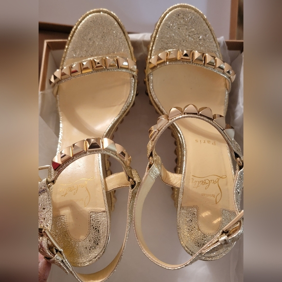 Christian Louboutin Cataclou 120 Specchio Vintage - Picture 1 of 4